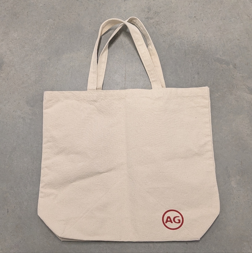 new AG ADRIANO GOLDSCHMIED canvas tote bag